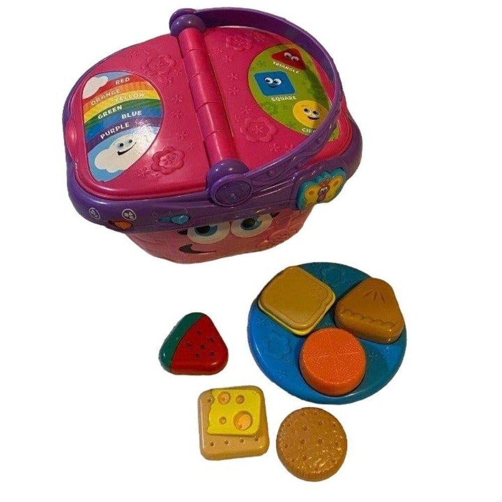 LeapFrog Shapes & Sharing Picnic Basket Playset